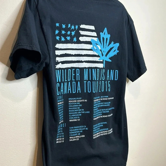 2015 Mumford & Sons  Tour Shirt. 100% Cotton. PTP 18”. - Picture 7 of 10